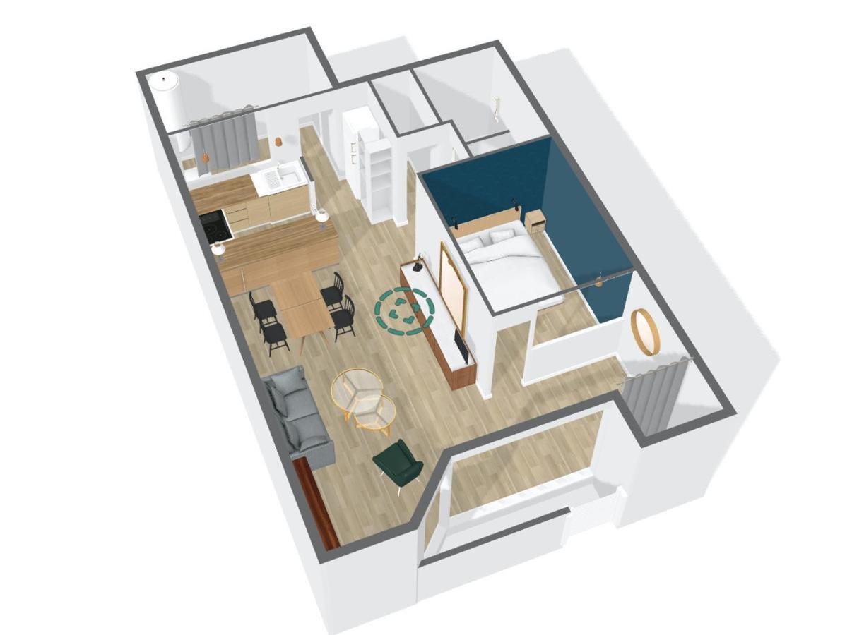Apartment Le Saint Roch-centre-free Parking-clim *